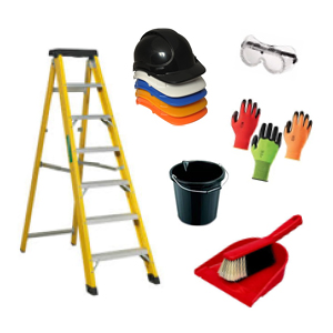 Safety PPE, Cleaning and Ladders